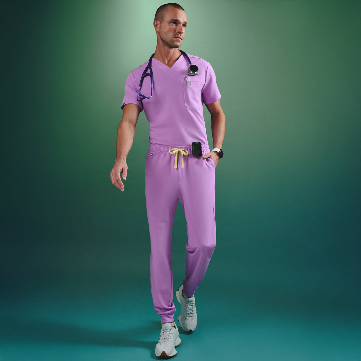 Tansen Jogger Scrub Pant™ - Wild Iris