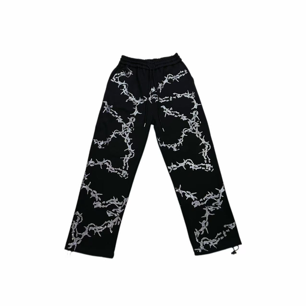 VYBES Rhinestone Thorn Sweatpants