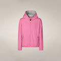 Unisex Kids Hooded Jacket Jules in Aurora Pink