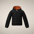 Boys' Puffer jacket Dony in Black