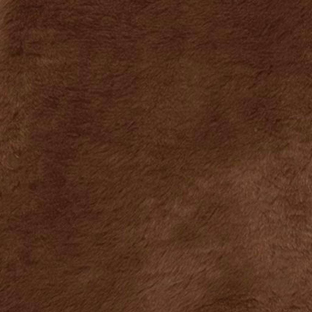 Girls' Reversible Faux Fur Coat Akiko in Noisette Brown