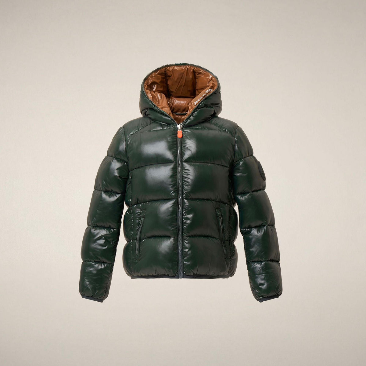 Boys' Puffer Jacket Artie in Nori Green