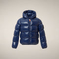 Boys' Puffer Jacket Artie in Ink Blue