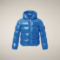 Boys' Puffer Jacket Artie in Iceberg Blue