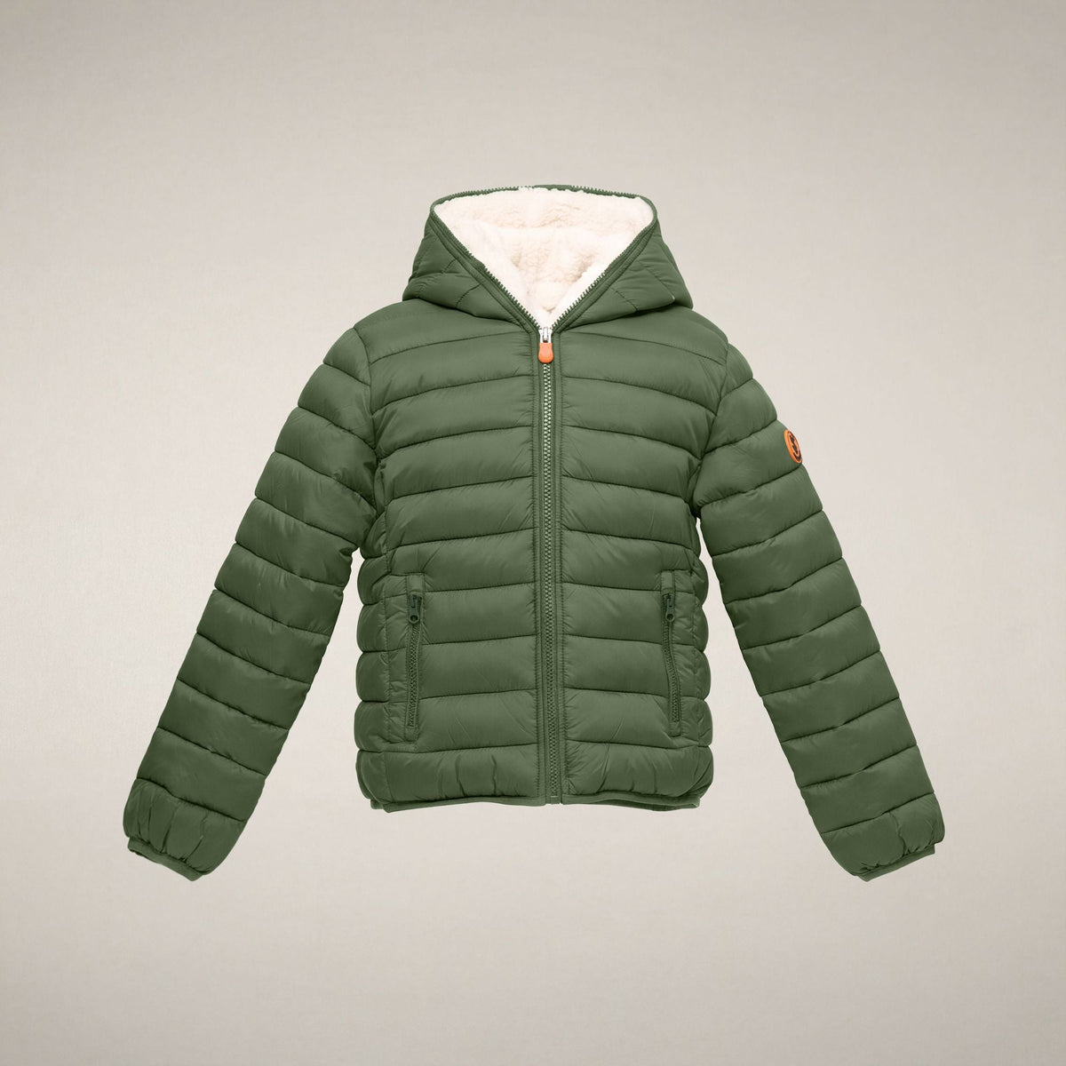 Boys' Puffer Jacket Finnegan in Thyme Green
