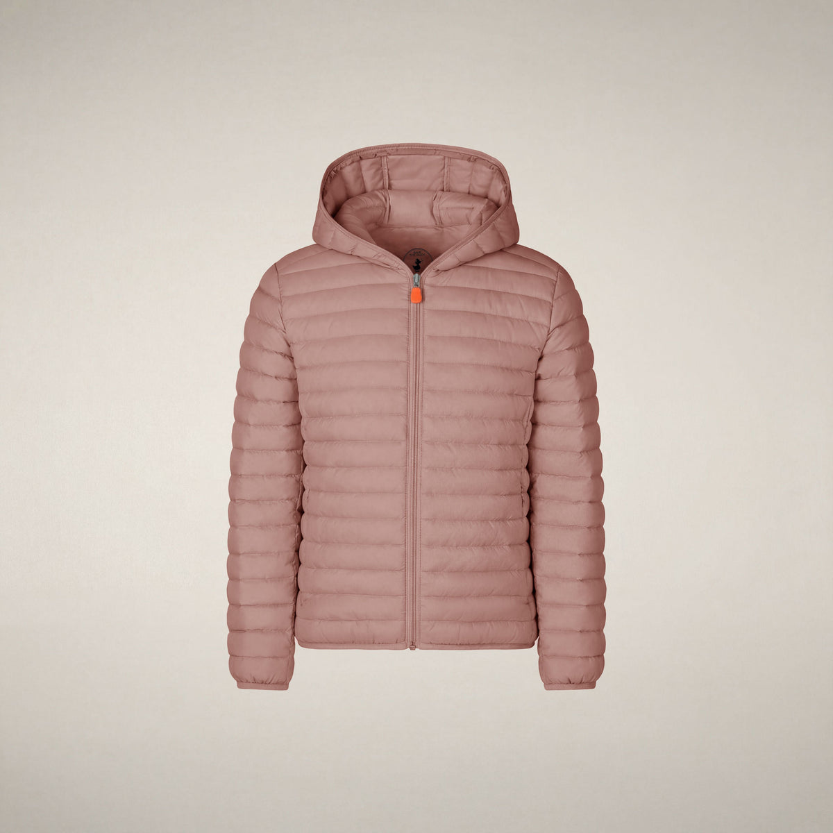Girls' Puffer Jacket Ana in Blush Pink