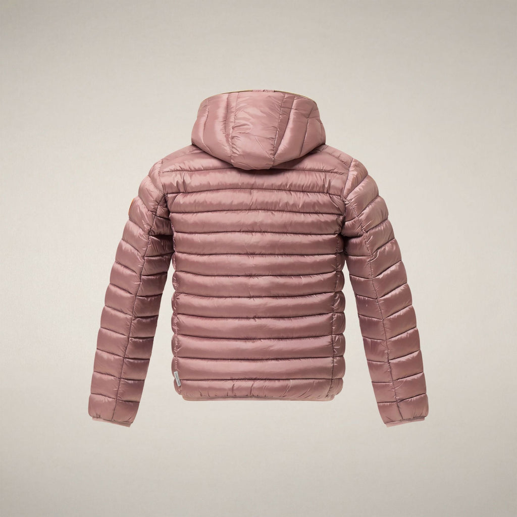 Girls' Puffer Jacket Iris in Misty Rose