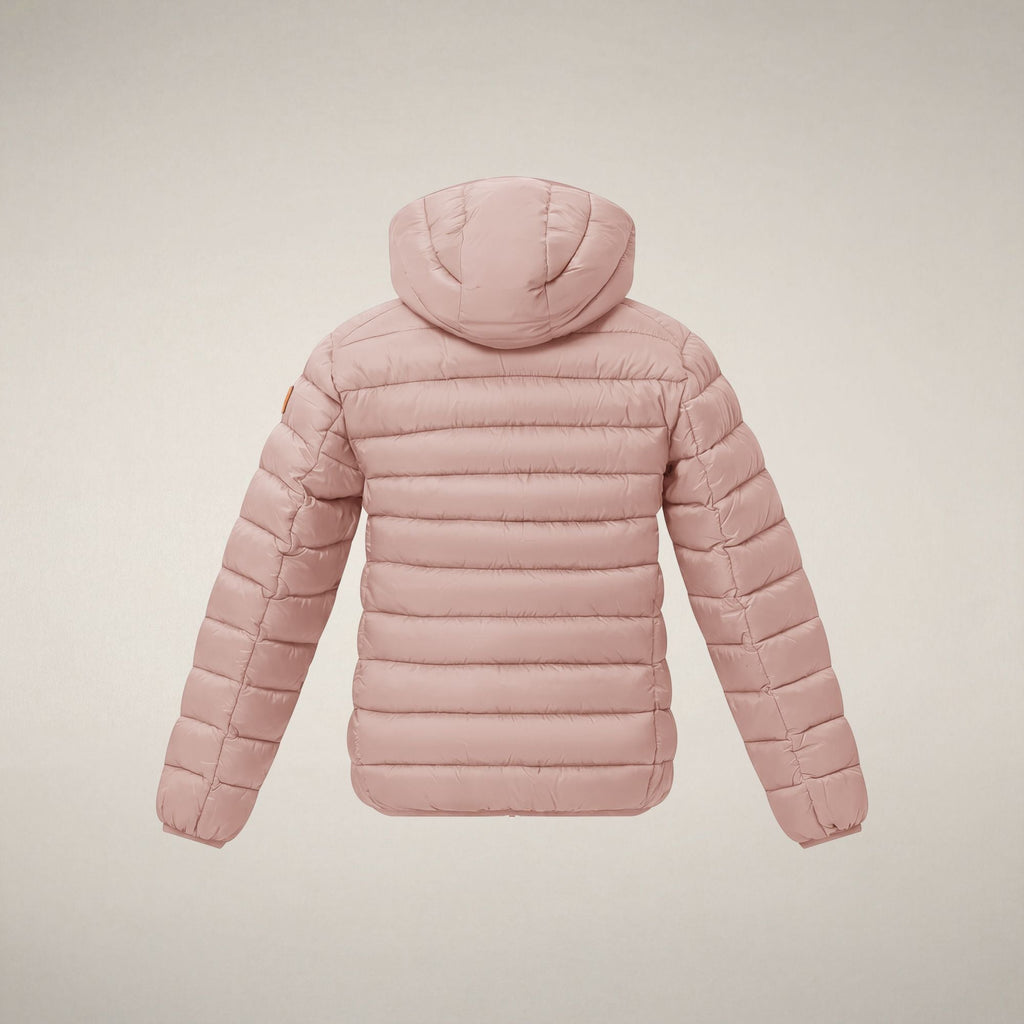 Girls' Puffer Jacket Iris in Baby Pink