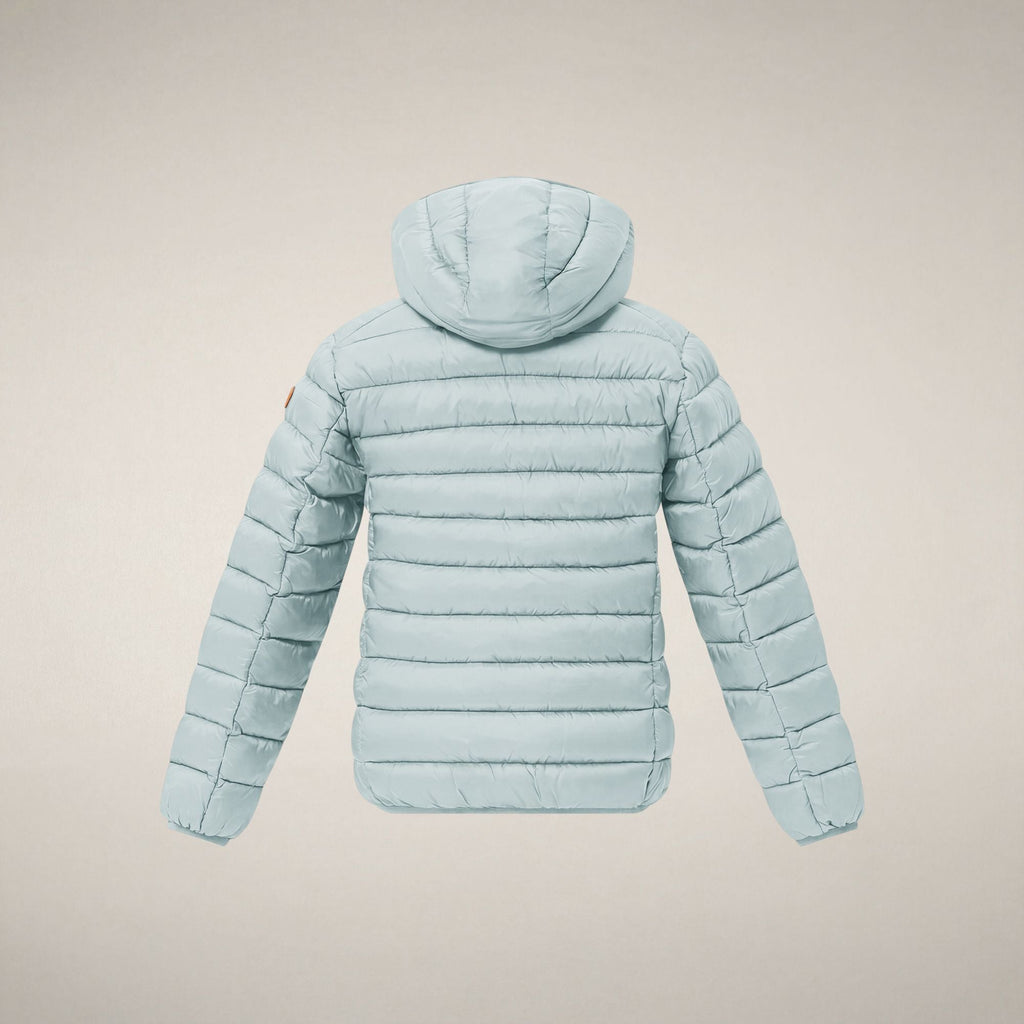 Girls' Puffer Jacket Iris in Glacier Blue