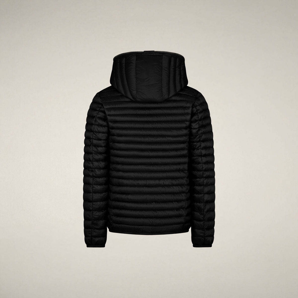 Girls' Hooded Puffer Jacket Rosy in Black