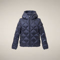 Girls' Puffer Jacket Cory in Night Blue