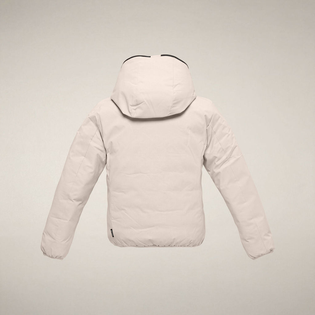 Boys' Reversible Puffer Jacket Oliver in Rainy Beige