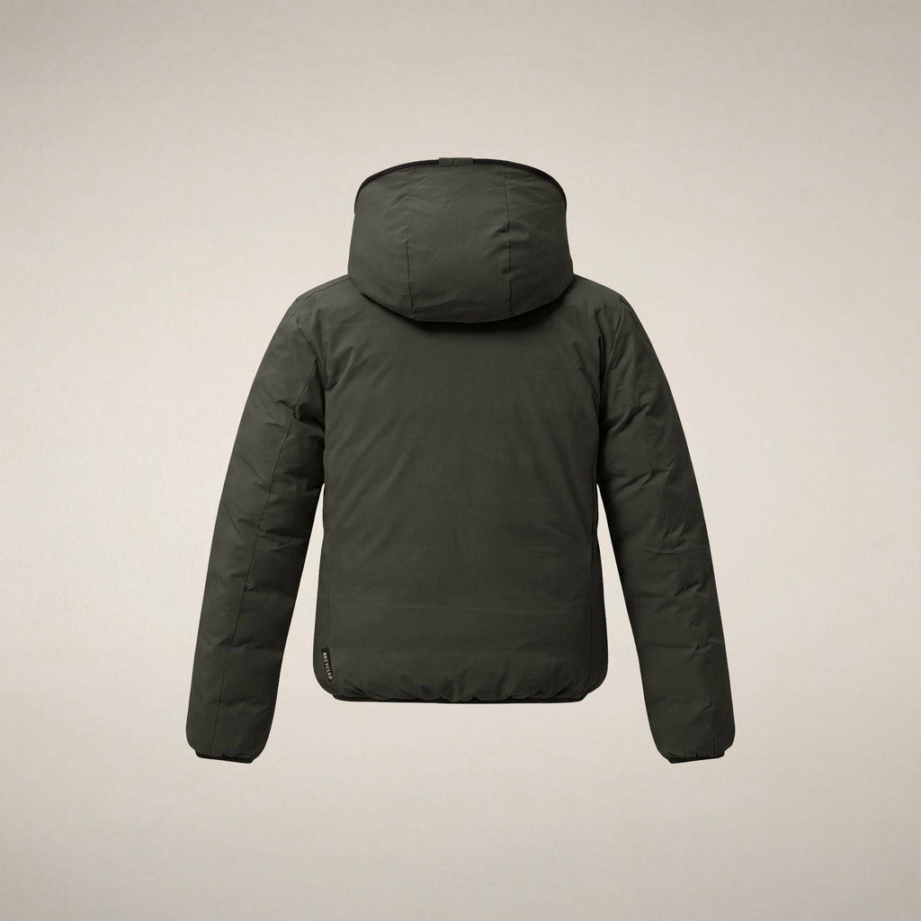 Boys' Reversible Puffer Jacket Oliver in Land Green