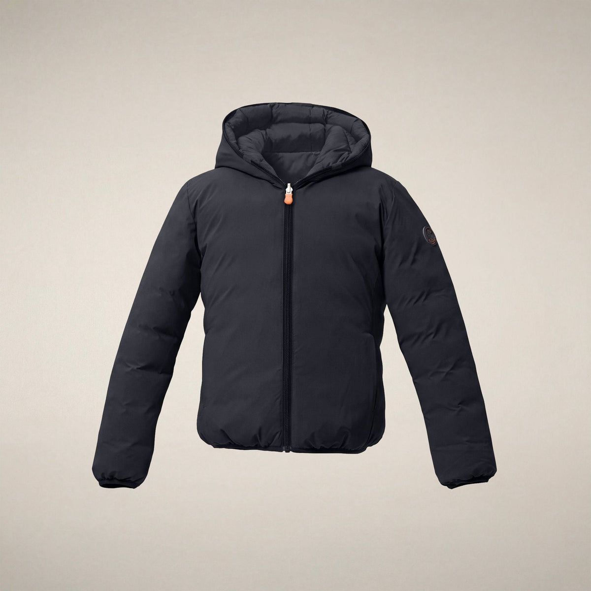 Boys' Reversible Puffer Jacket Oliver in Blue Black
