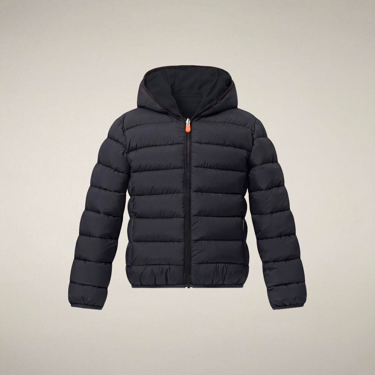 Boys' Reversible Puffer Jacket Oliver in Blue Black