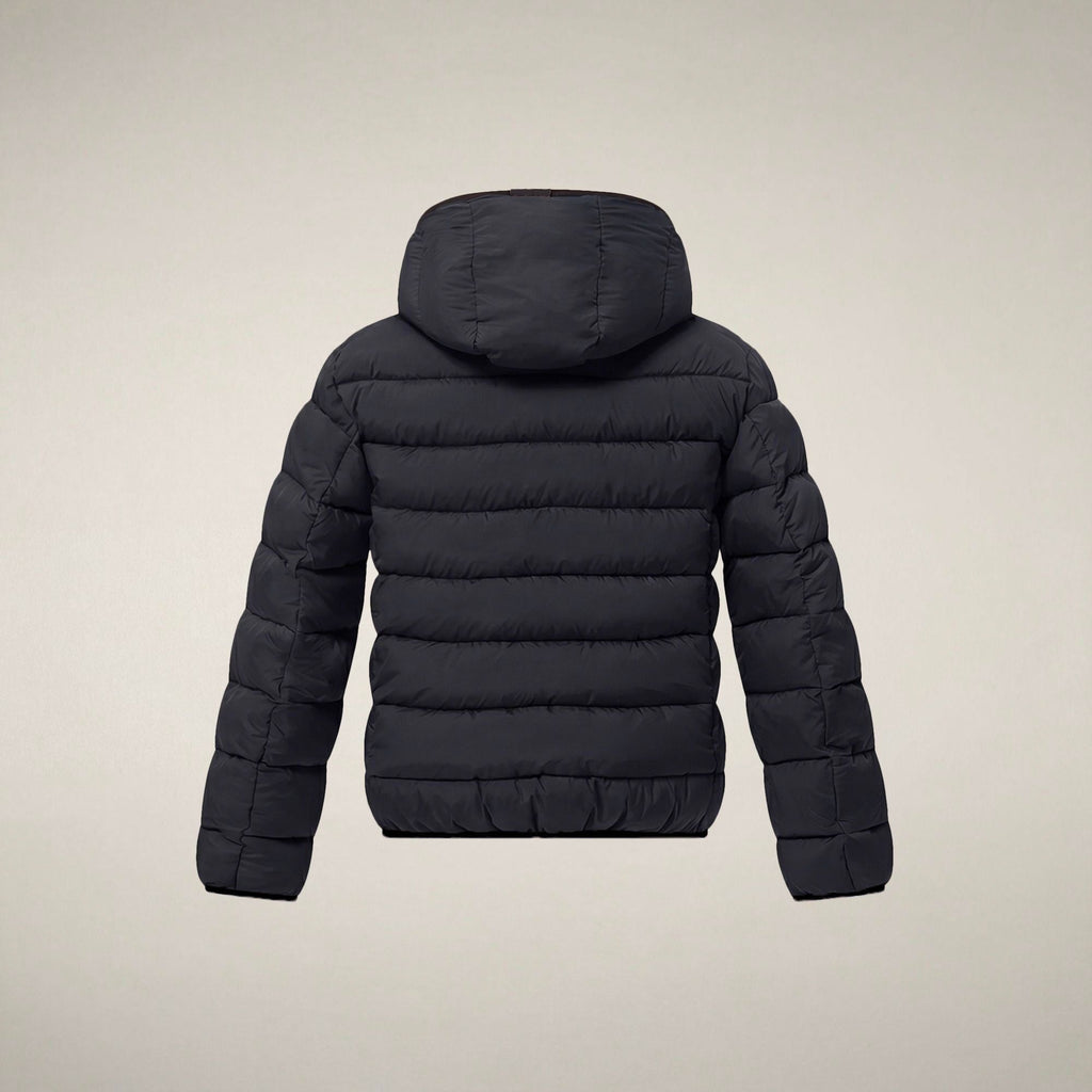 Boys' Reversible Puffer Jacket Oliver in Blue Black