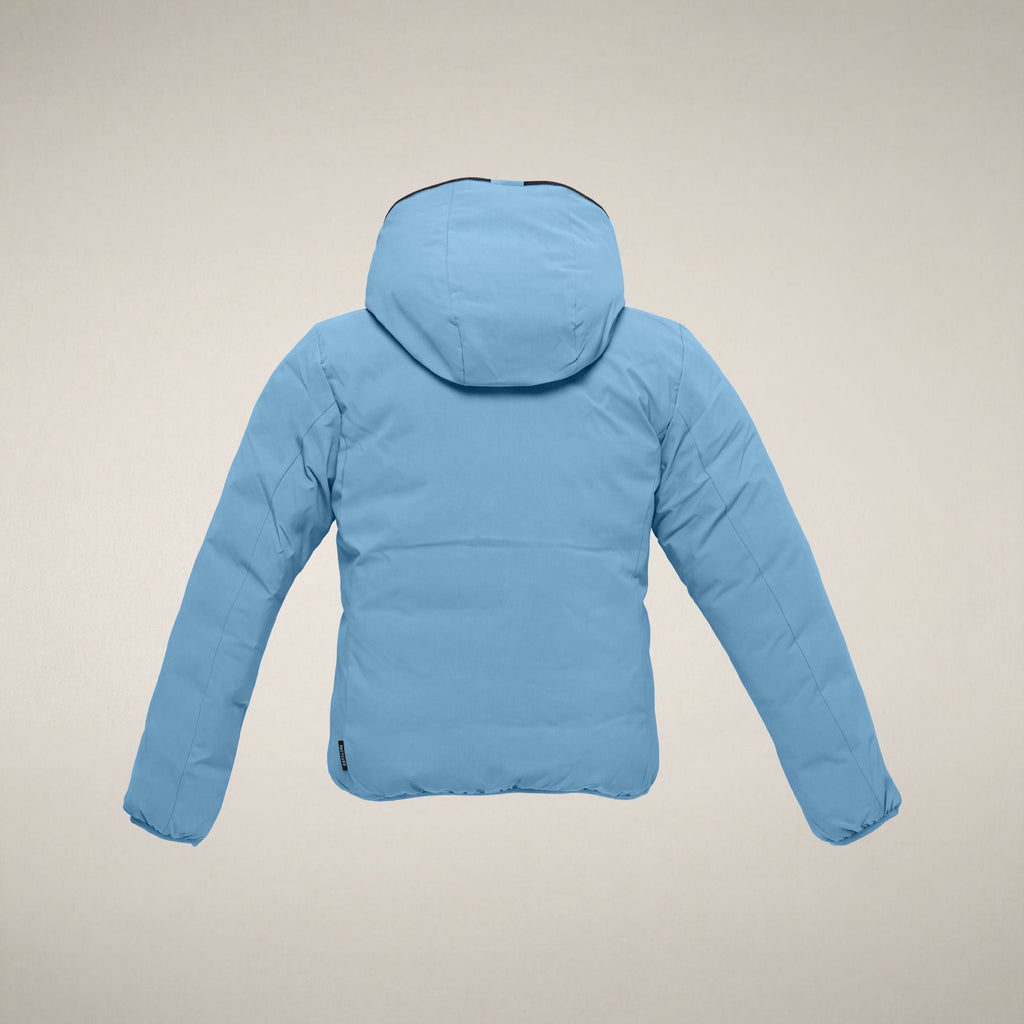 Boys' Reversible Puffer Jacket Oliver in Dolphin Blue
