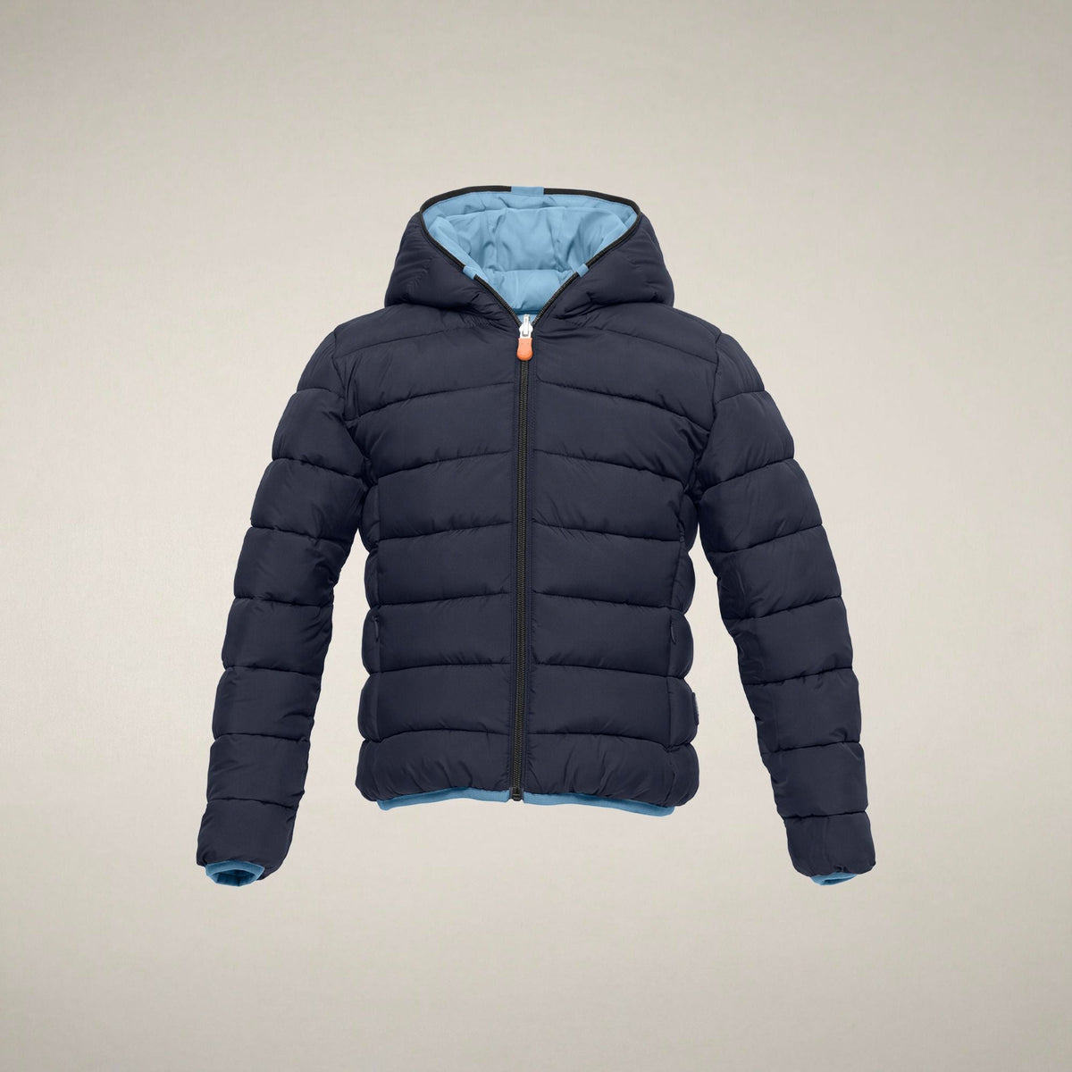 Boys' Reversible Puffer Jacket Oliver in Dolphin Blue