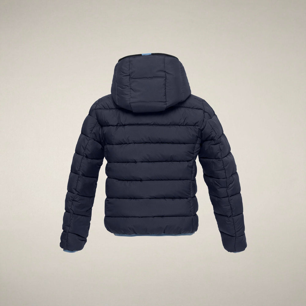 Boys' Reversible Puffer Jacket Oliver in Dolphin Blue