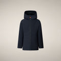 Girls' Jacket Cassie in Blue Black