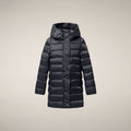 Girls' Puffer Coat Lulu in Blue Black