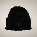 Unisex Kids' ribbed beanie Doyle in Black
