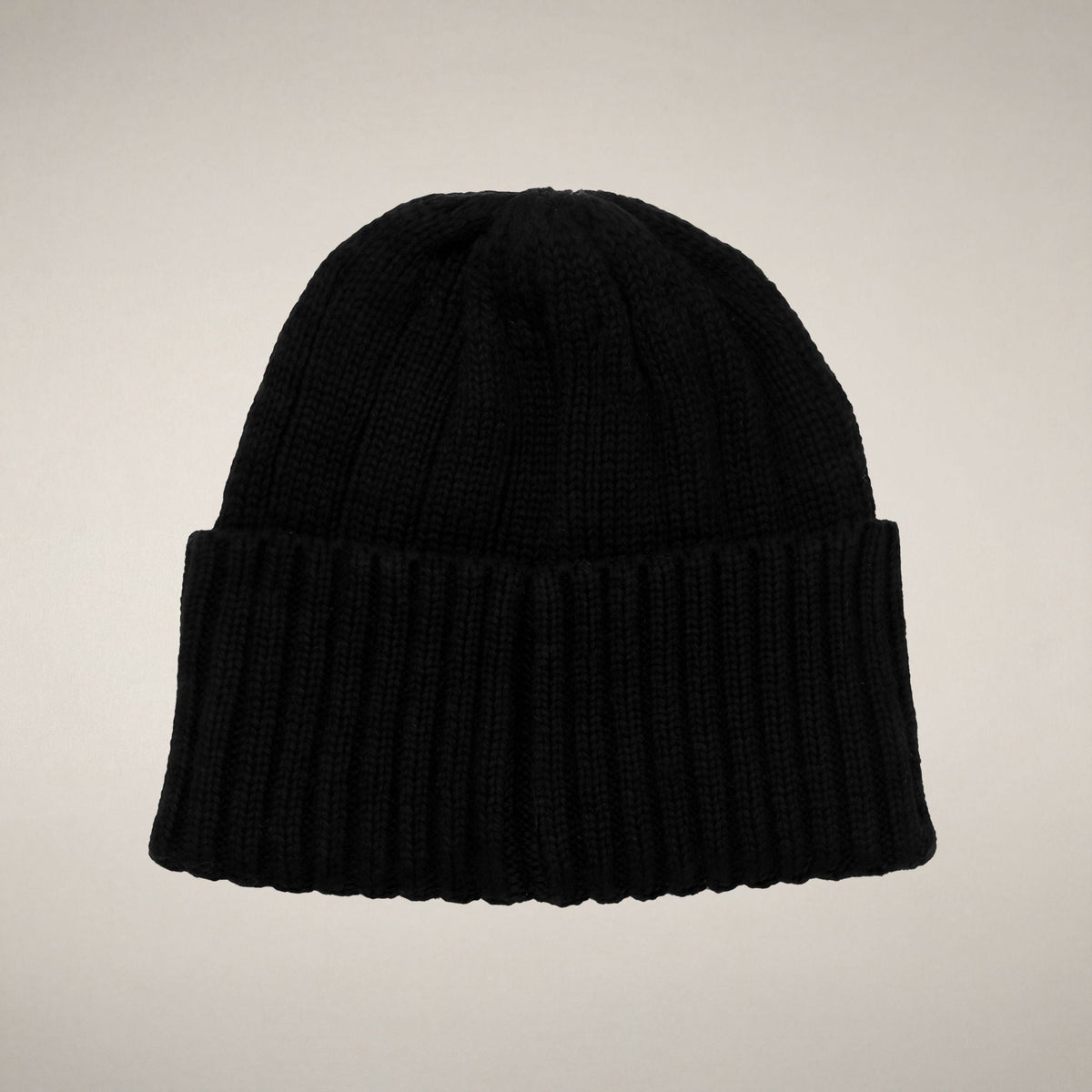 Unisex Kids' ribbed beanie Doyle in Black