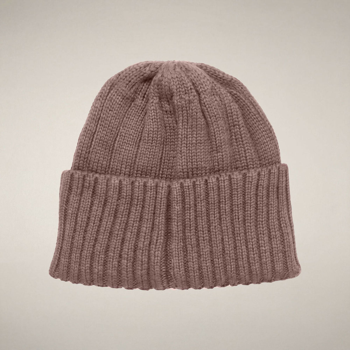 Unisex Kids' Ribbed Beanie Doyle in Blush Pink