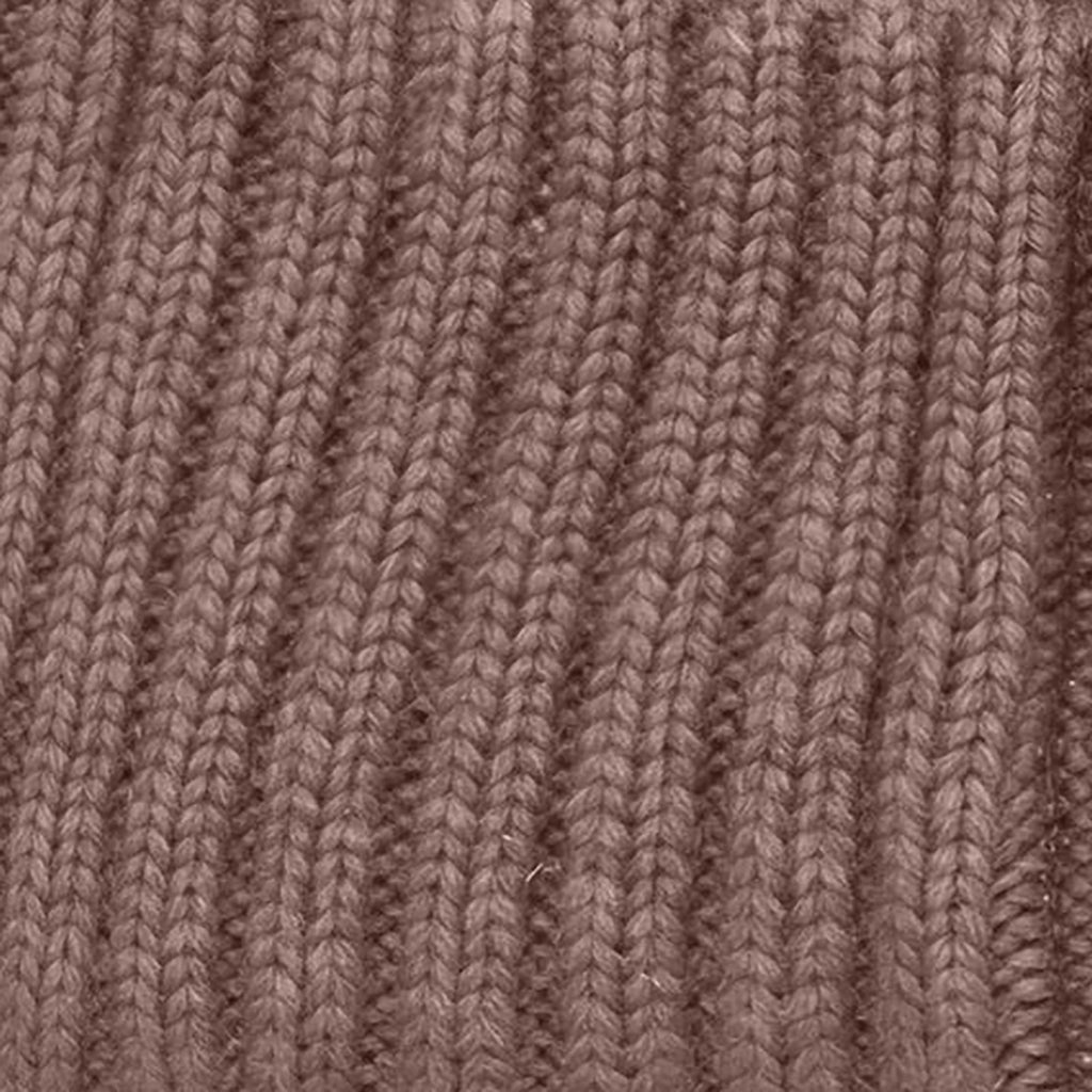 Unisex Kids' Ribbed Beanie Doyle in Blush Pink