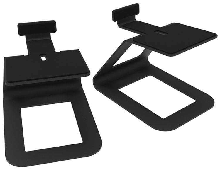Kanto Black SE6 Elevated Desktop Speaker Stands (Pair) - SE6 - image 1