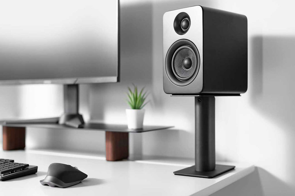 Kanto Black SP6HD Elevated Desktop Speaker Stands (Pair) - SP6HD - image 3