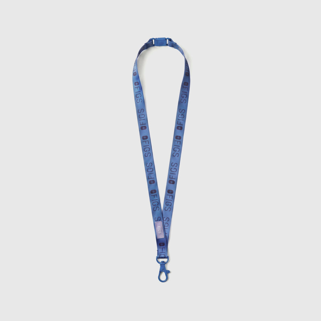 FIGS Printed Lanyard - Blue Horizon