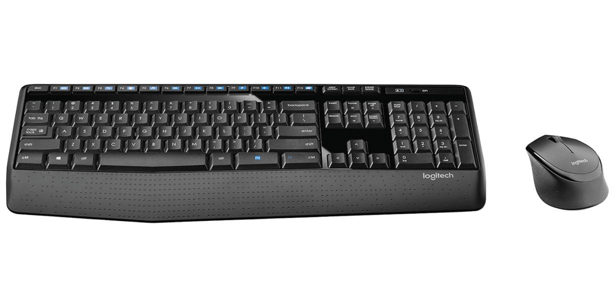 Logitech MK345 Black Comfort Wireless Keyboard And Mouse Combo - 920-006481 - image 1