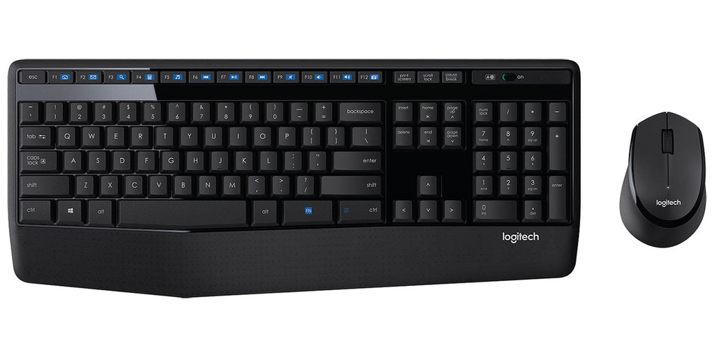 Logitech MK345 Black Comfort Wireless Keyboard And Mouse Combo - 920-006481 - image 2