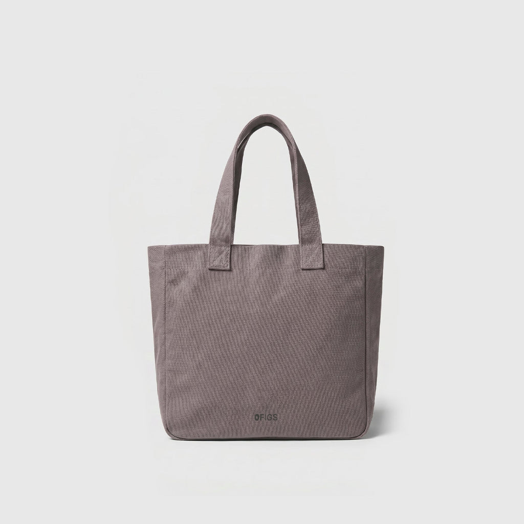 A Very Large Needle Mini Canvas Tote - Dark Grey