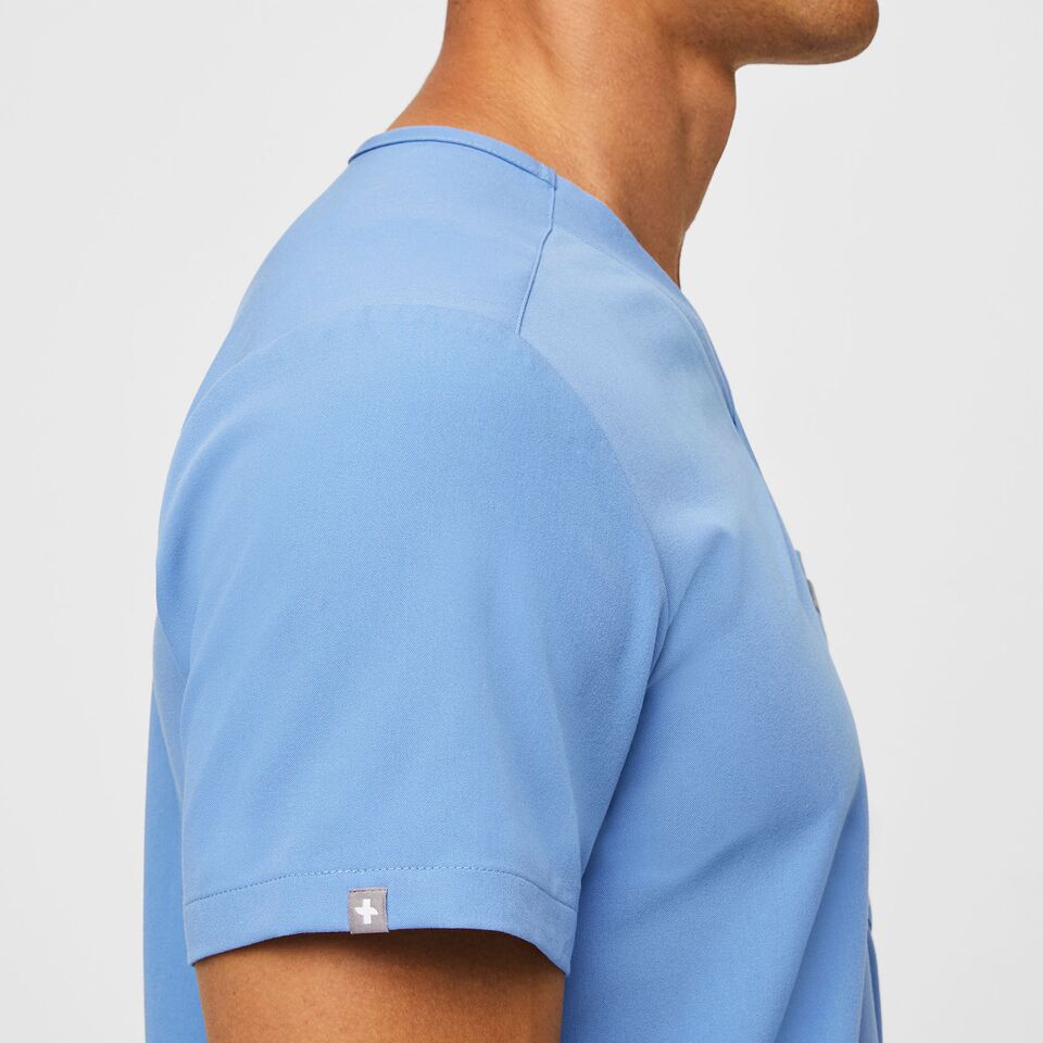 Leon Scrub Top™ - Ceil Blue