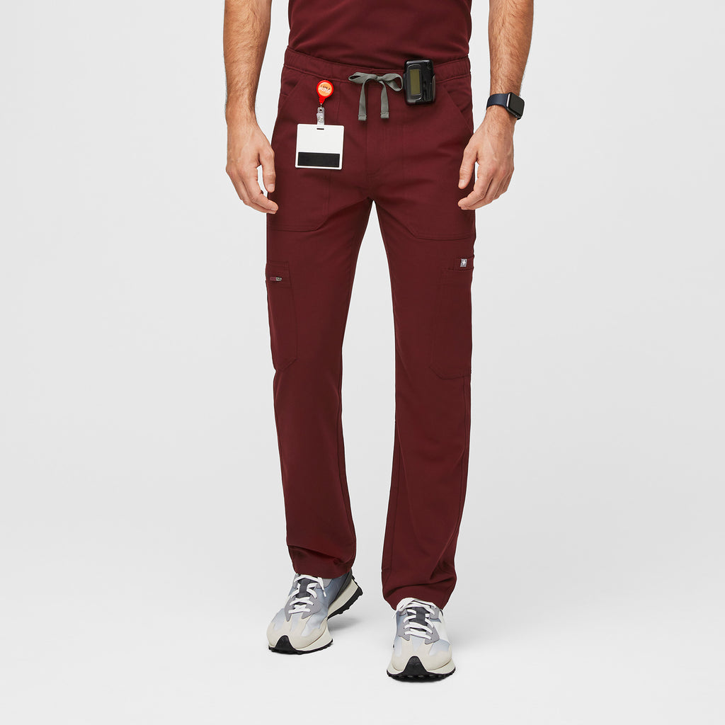 Cairo Straight-Leg Scrub Pant™ - Burgundy