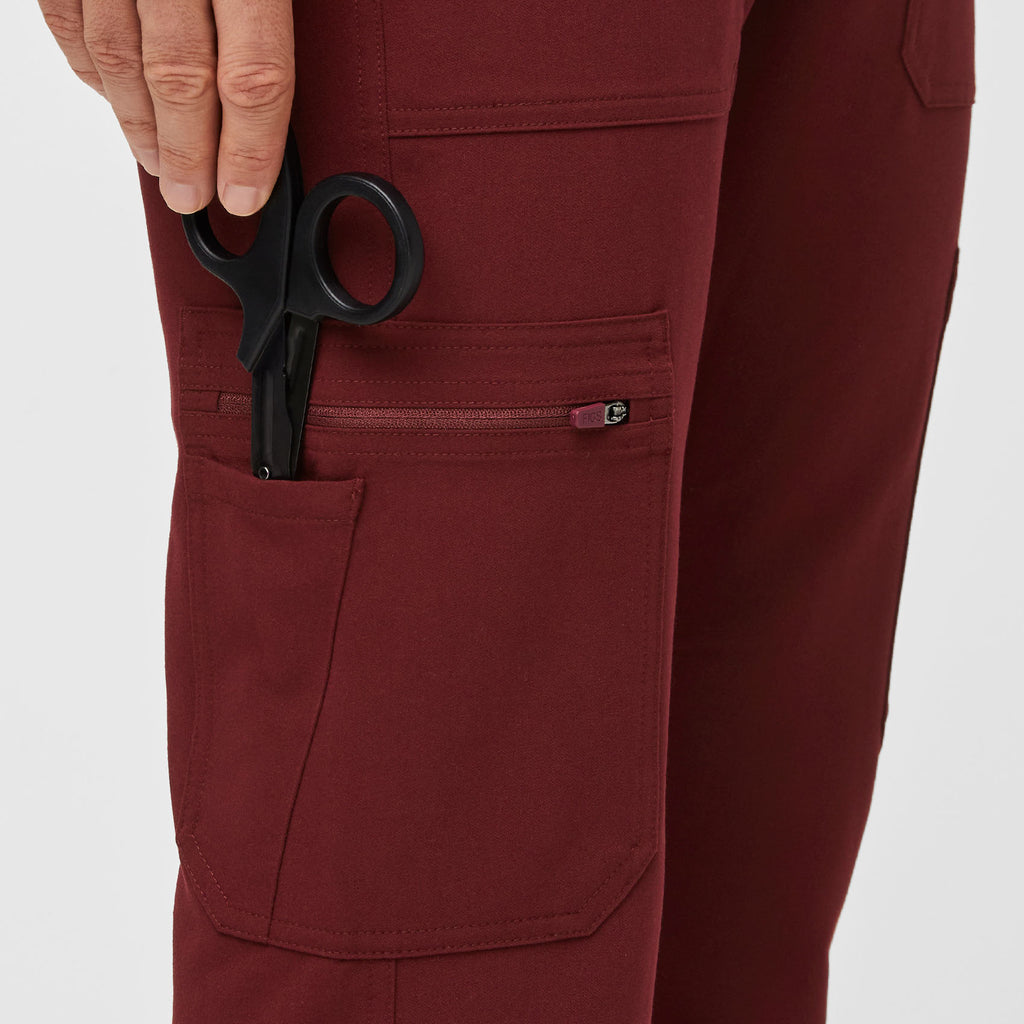 Cairo Straight-Leg Scrub Pant™ - Burgundy