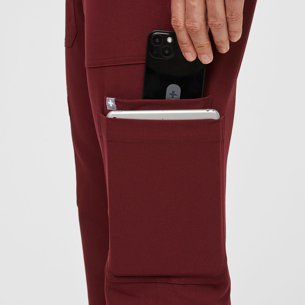 Cairo Straight-Leg Scrub Pant™ - Burgundy