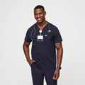 Leon Scrub Top™ - Navy