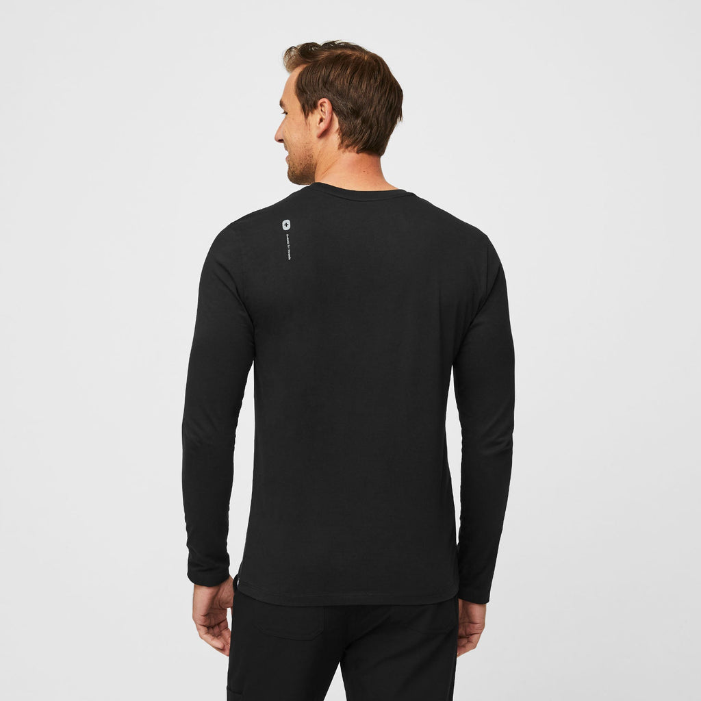 Supersoft Long-Sleeve Underscrub - Black