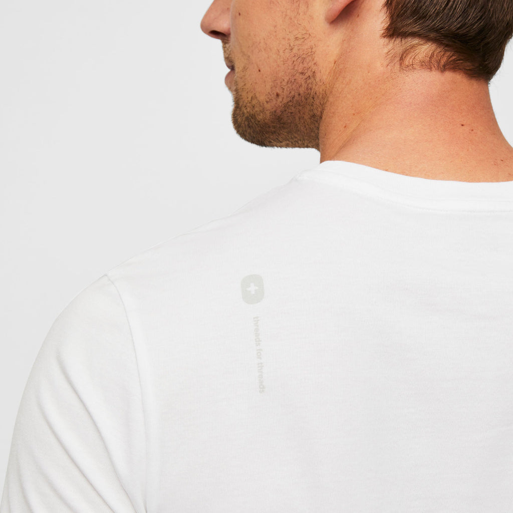 Supersoft Short-Sleeve Underscrub - White