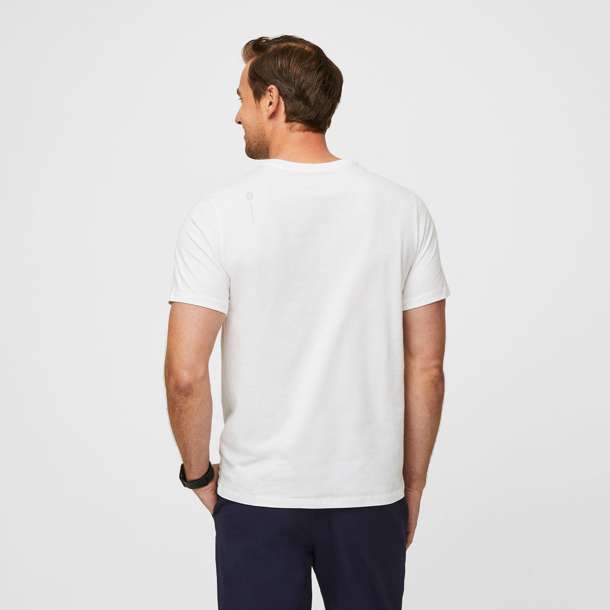 Supersoft Short-Sleeve Underscrub - White