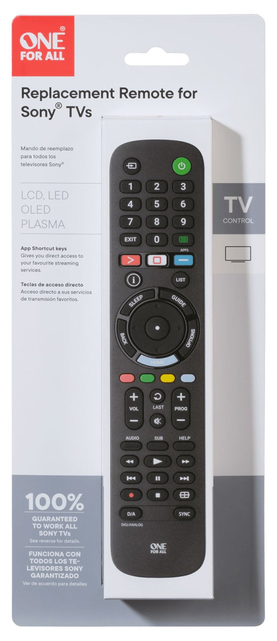 One For All Sony TV Replacement Remote - URC4812 - image 6