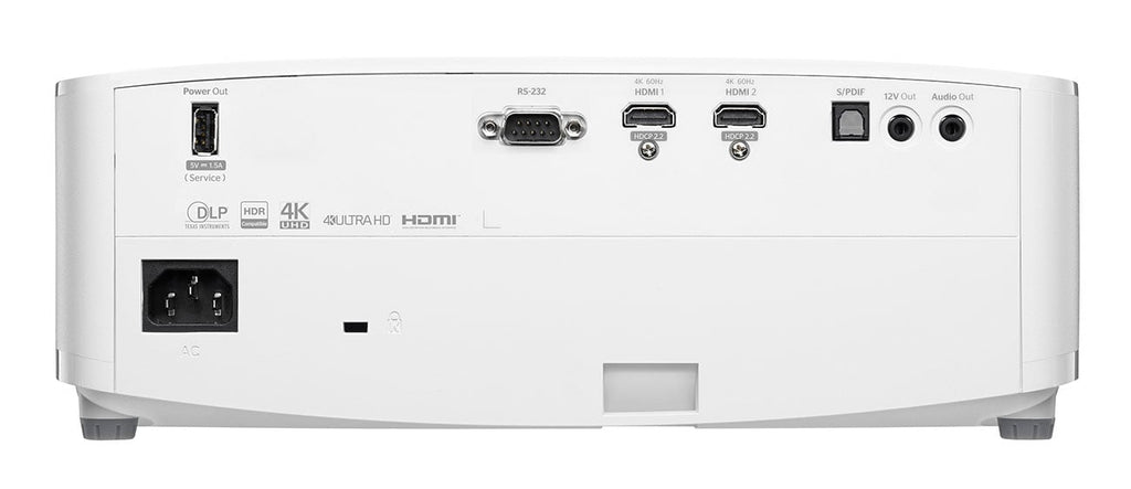 Optoma White 4K UHD Short Throw Gaming & Entertainment Projector - UHD35STX - image 2