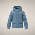 Boys' Parka Joris in Dolphin Blue