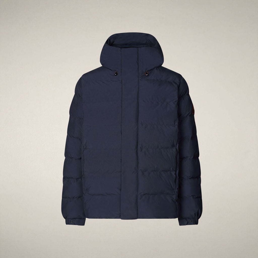 Men's Parka Leland in Blue Black