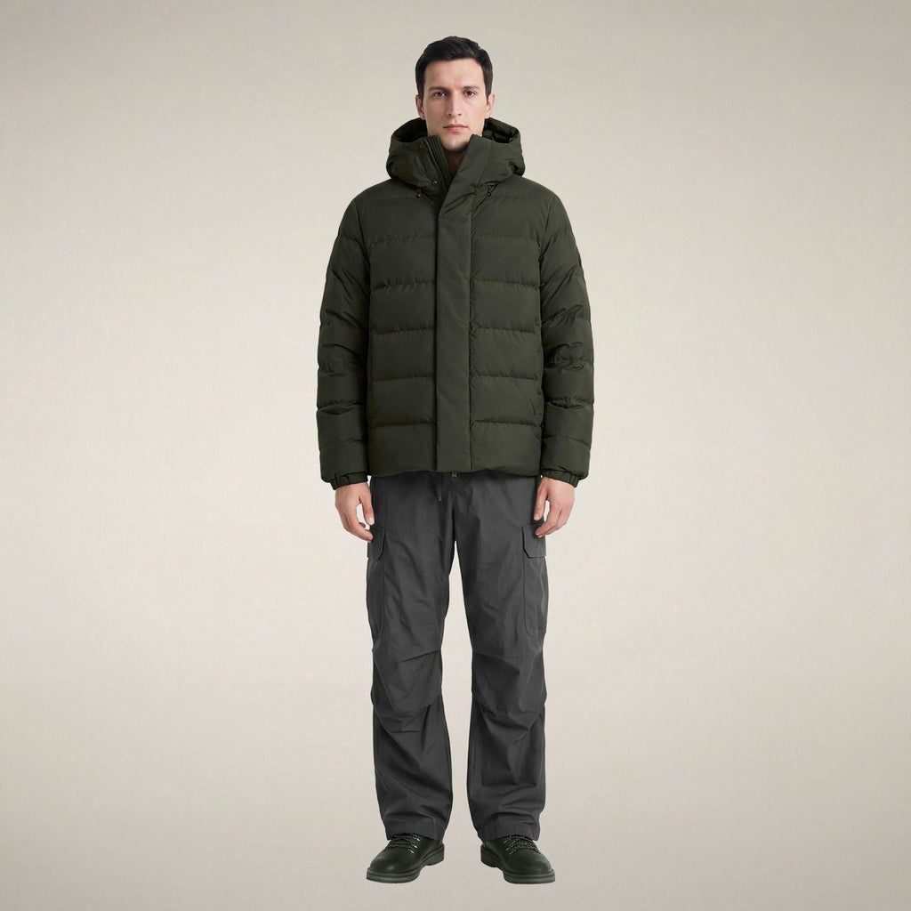 Men's Parka Leland in Land Green
