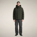 Men's Parka Leland in Land Green