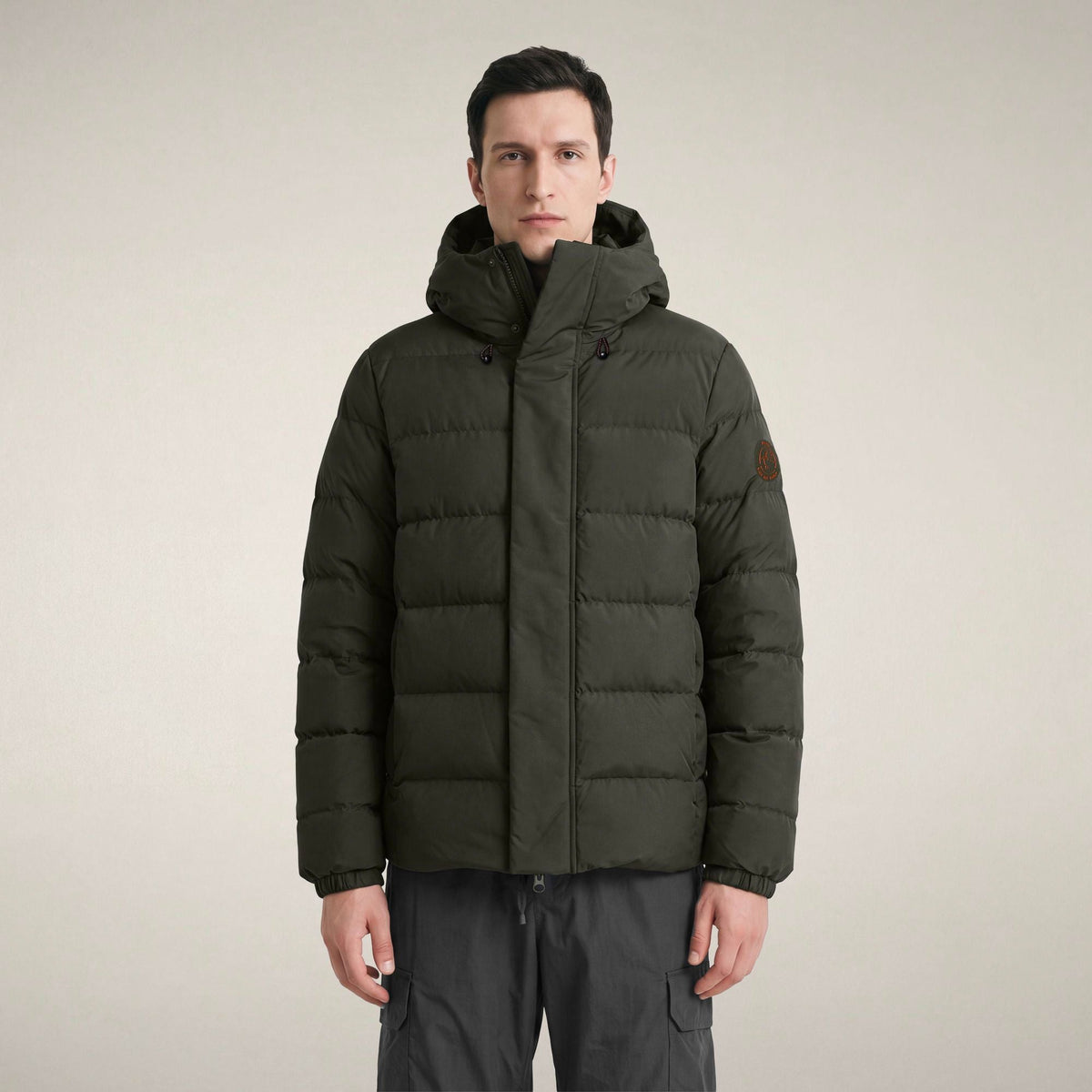 Men's Parka Leland in Land Green